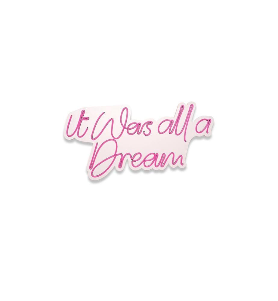 Illuminazione decorativa a LED in plastica, rosa, strisce al neon flessibili, tensione di esercizio 12 V CC