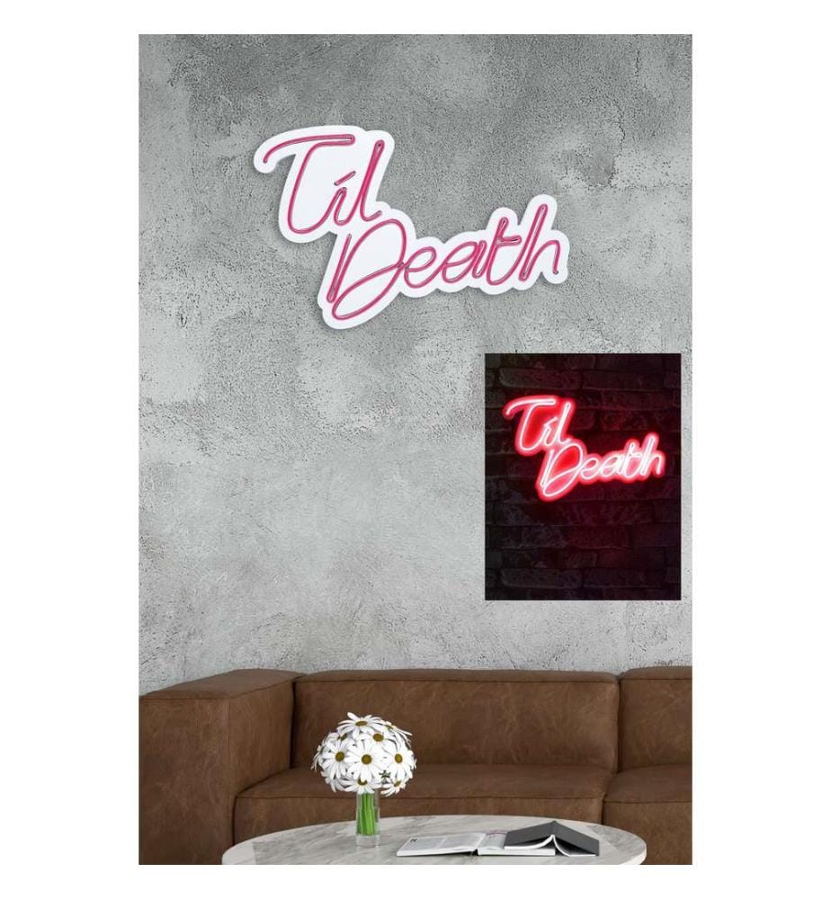 Illuminazione decorativa a LED in plastica, strisce al neon flessibili rosse, tensione di esercizio 12 V CC