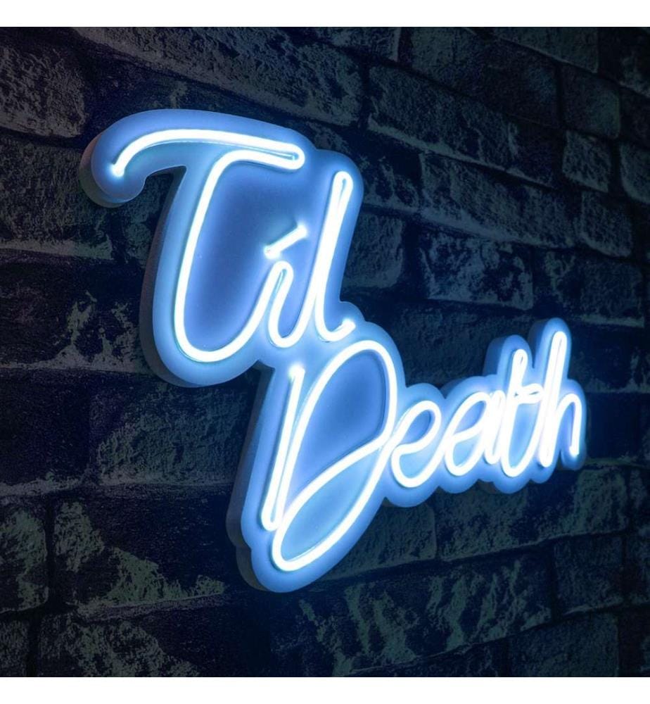 Éclairage décoratif à LED en plastique, bleu, bandes de néon flexibles, tension de service 12 V