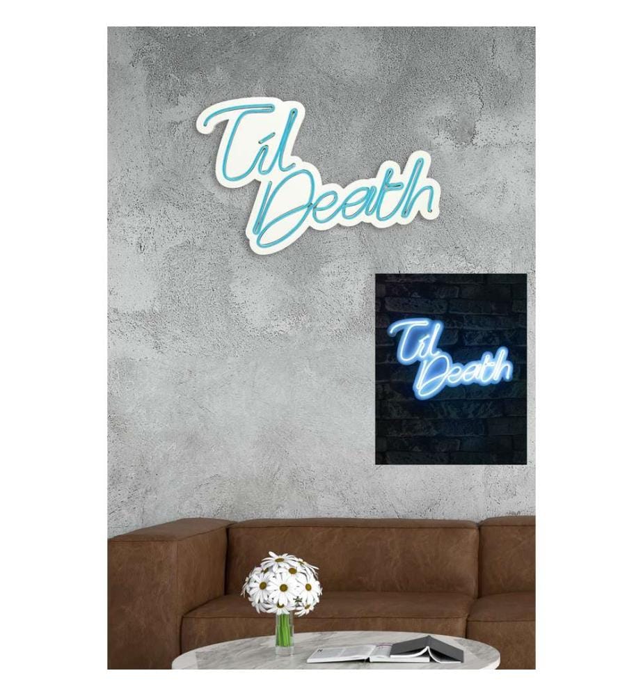 Éclairage décoratif à LED en plastique, bleu, bandes de néon flexibles, tension de service 12 V