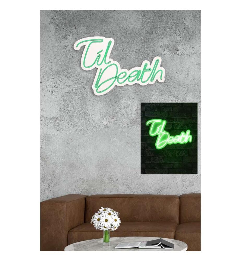 Illuminazione decorativa a LED in plastica, verde, strisce al neon flessibili, tensione di esercizio 12 V CC