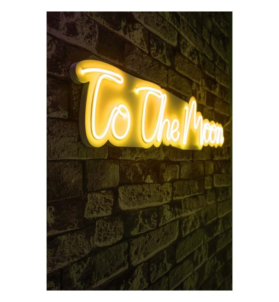 Illuminazione decorativa a LED in plastica, strisce al neon flessibili gialle, tensione di esercizio 12 V CC
