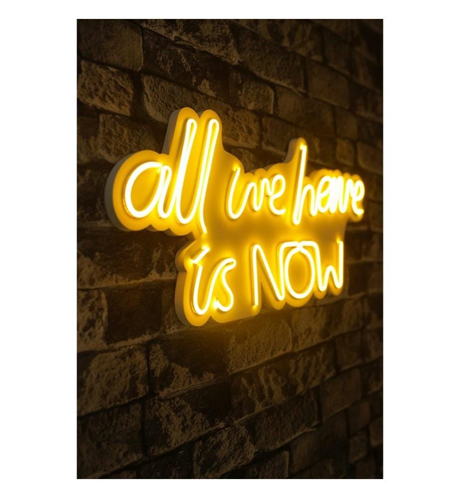 Illuminazione decorativa a LED in plastica, strisce al neon flessibili gialle, tensione di esercizio 12 V CC