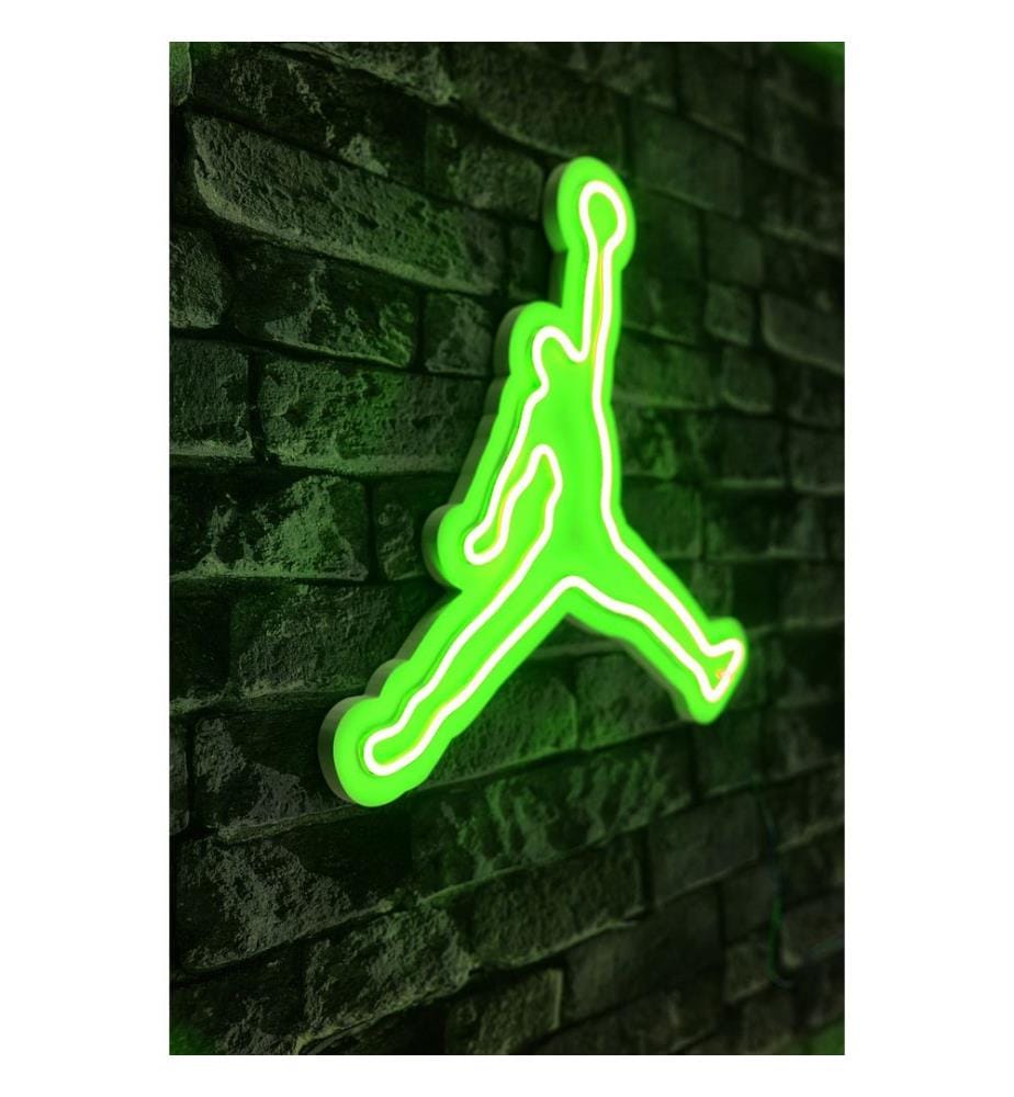 Illuminazione decorativa a LED in plastica, verde, strisce al neon flessibili, tensione di esercizio 12 V CC
