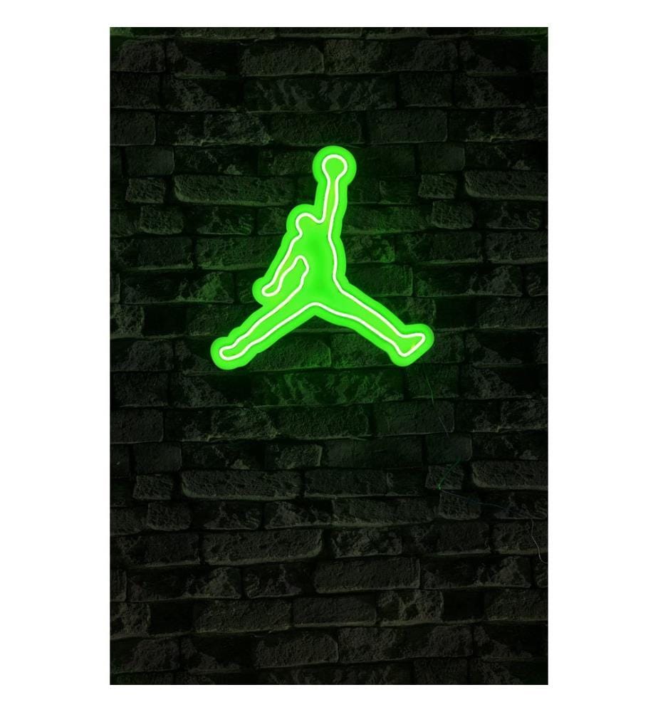 Illuminazione decorativa a LED in plastica, verde, strisce al neon flessibili, tensione di esercizio 12 V CC