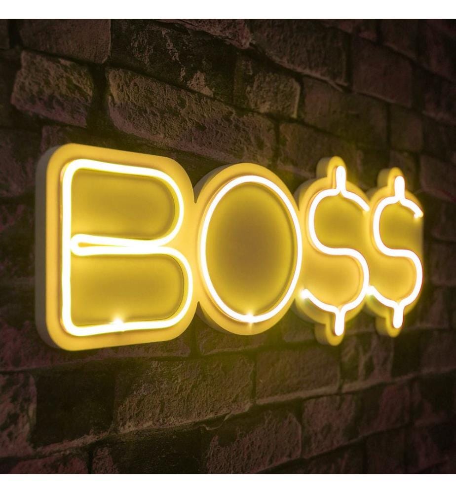 Illuminazione decorativa a LED in plastica, strisce al neon flessibili gialle, tensione di esercizio 12 V CC