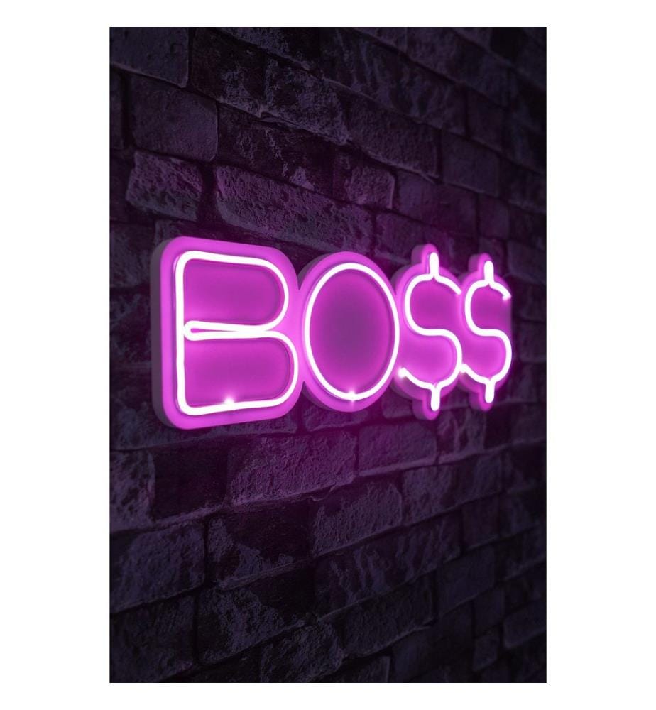 Éclairage décoratif à LED en plastique, rose, bandes de néon flexibles, tension d'alimentation 12 V