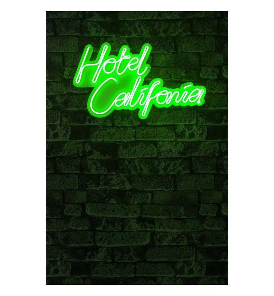 Éclairage décoratif à LED en plastique, vert, bandes de néon flexibles, tension d'alimentation 12 V