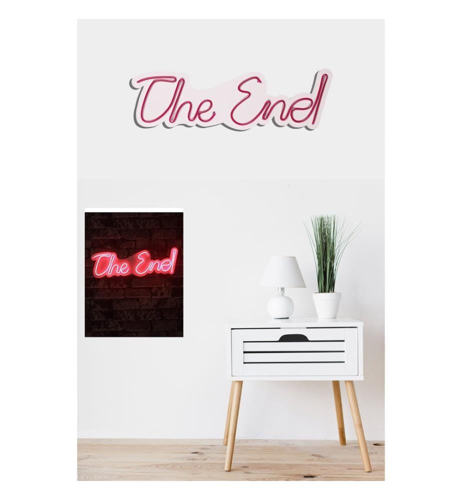 Éclairage décoratif à LED en plastique, rouge, bandes de néon flexibles, tension d'alimentation 12 V
