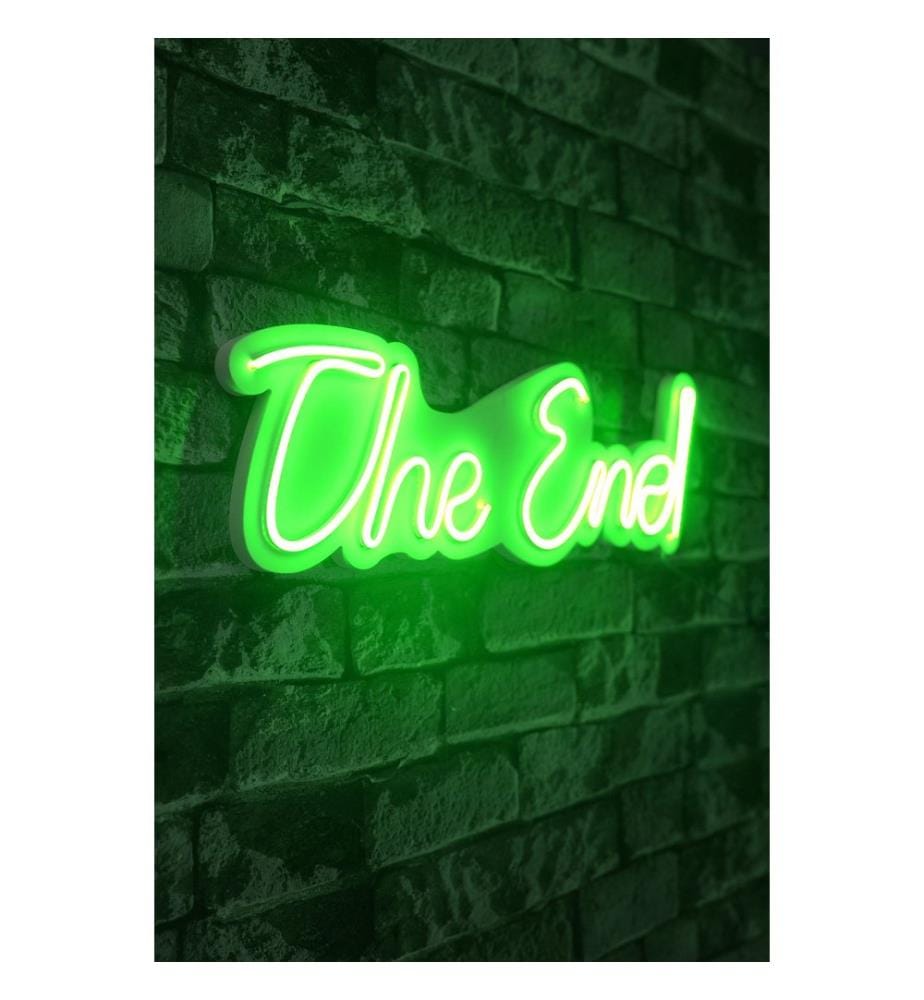 Éclairage décoratif à LED en plastique, vert, bandes de néon flexibles, tension d'alimentation 12 V