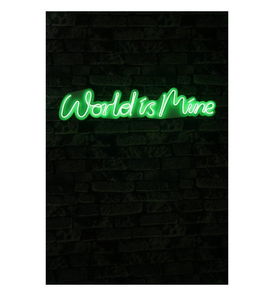 Illuminazione decorativa a LED in plastica, verde, strisce al neon flessibili, tensione di esercizio 12 V CC