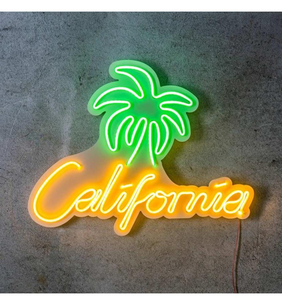 Illuminazione decorativa a LED in plastica, verde, giallo, strisce al neon flessibili, tensione di esercizio 12 V CC