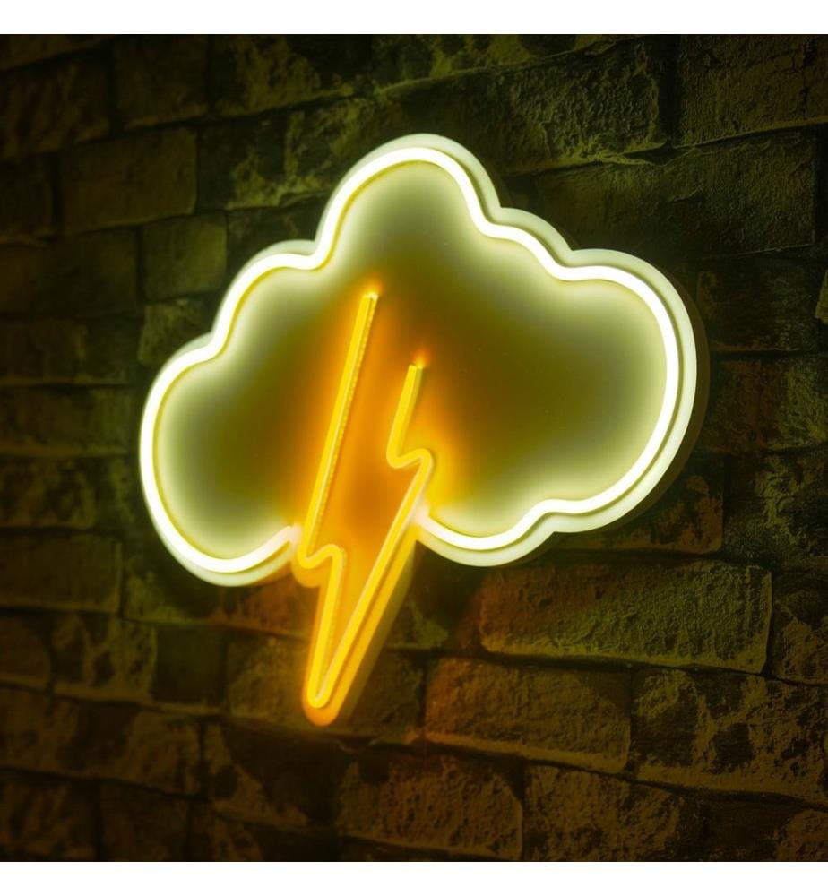Illuminazione decorativa a LED in plastica, strisce al neon flessibili bianche e gialle, tensione di esercizio 12 V CC