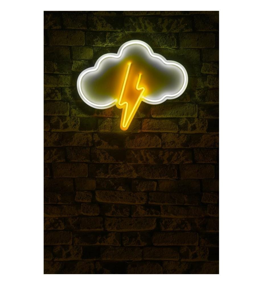 Illuminazione decorativa a LED in plastica, strisce al neon flessibili bianche e gialle, tensione di esercizio 12 V CC