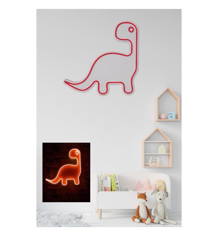 Éclairage décoratif à LED en plastique, rouge, bandes de néon flexibles, tension d'alimentation 12 V