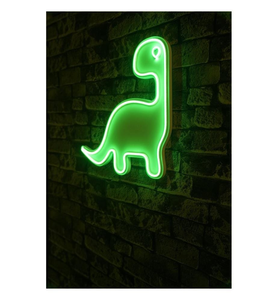 Éclairage décoratif à LED en plastique, vert, bandes de néon flexibles, tension d'alimentation 12 V