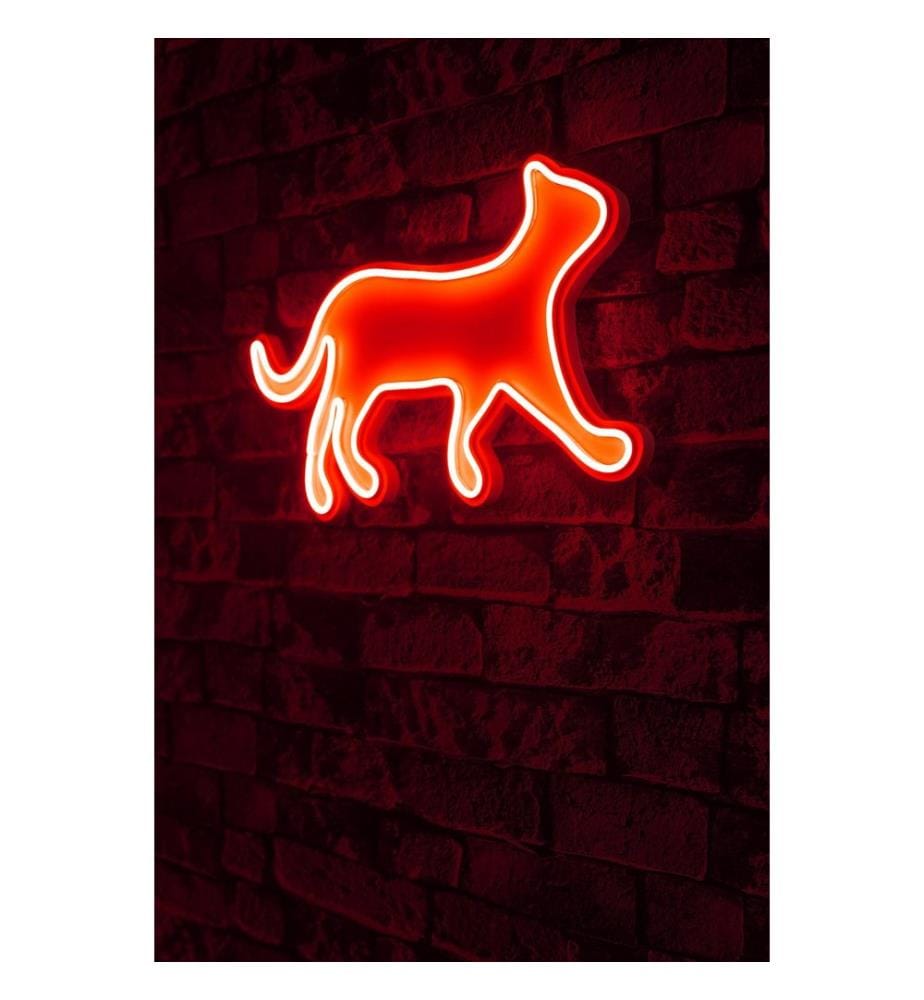 Éclairage décoratif à LED en plastique, rouge, bandes de néon flexibles, tension d'alimentation 12 V
