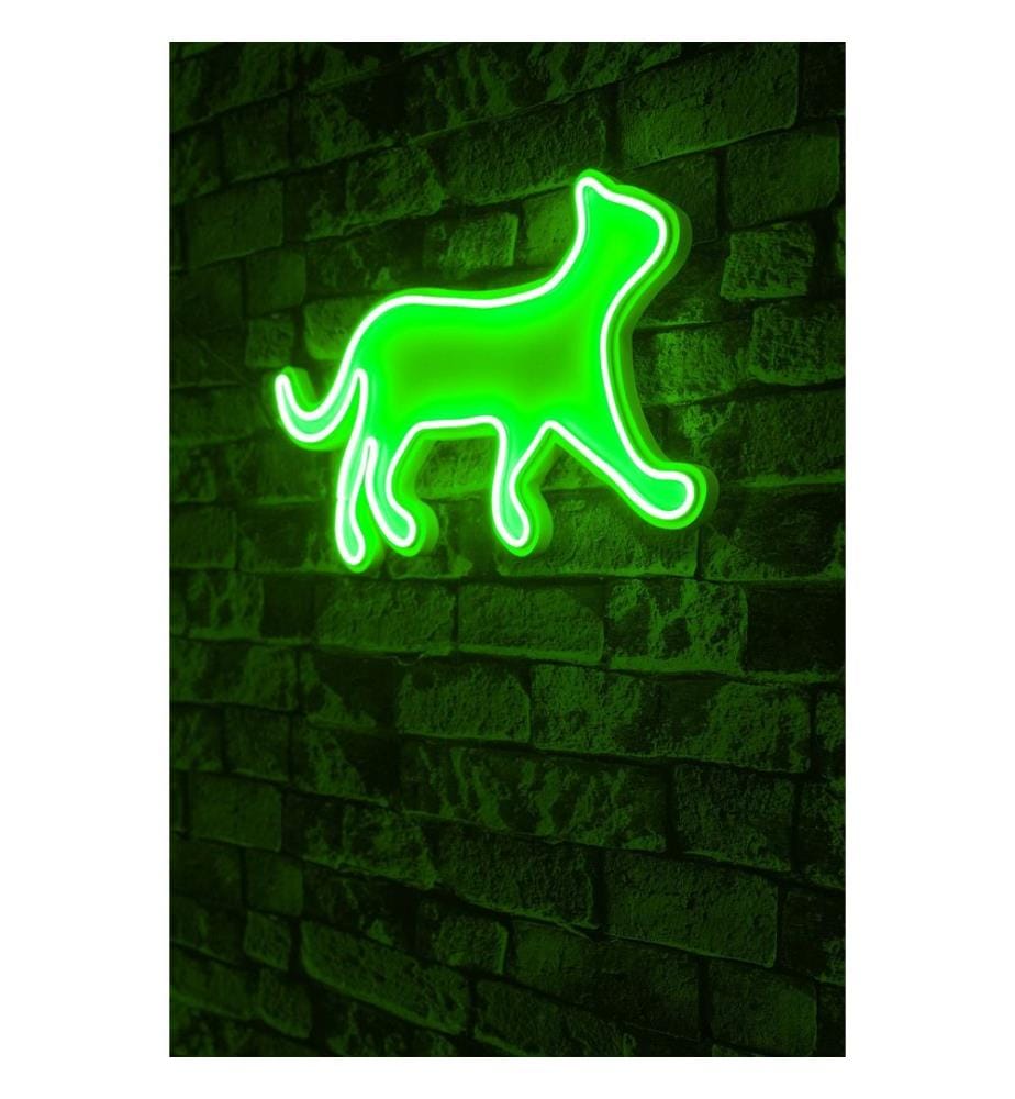 Éclairage décoratif à LED en plastique, vert, bandes de néon flexibles, tension d'alimentation 12 V