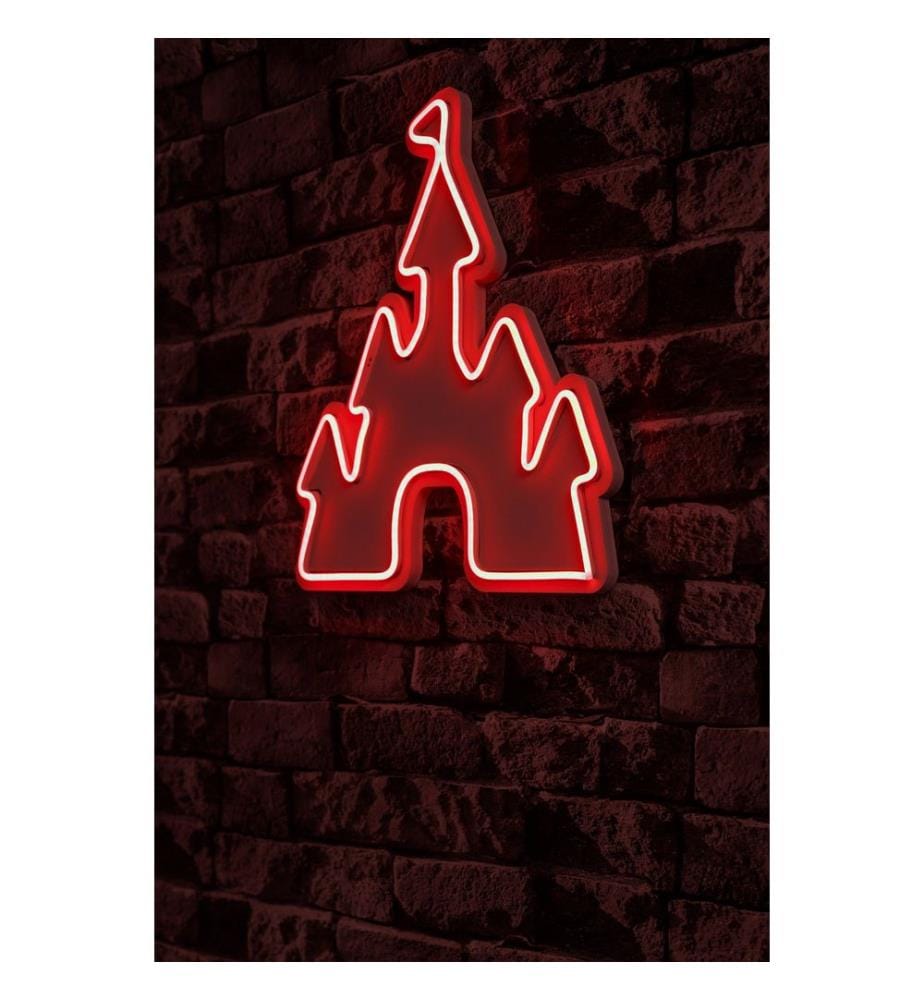 Éclairage décoratif à LED en plastique, rouge, bandes de néon flexibles, tension d'alimentation 12 V