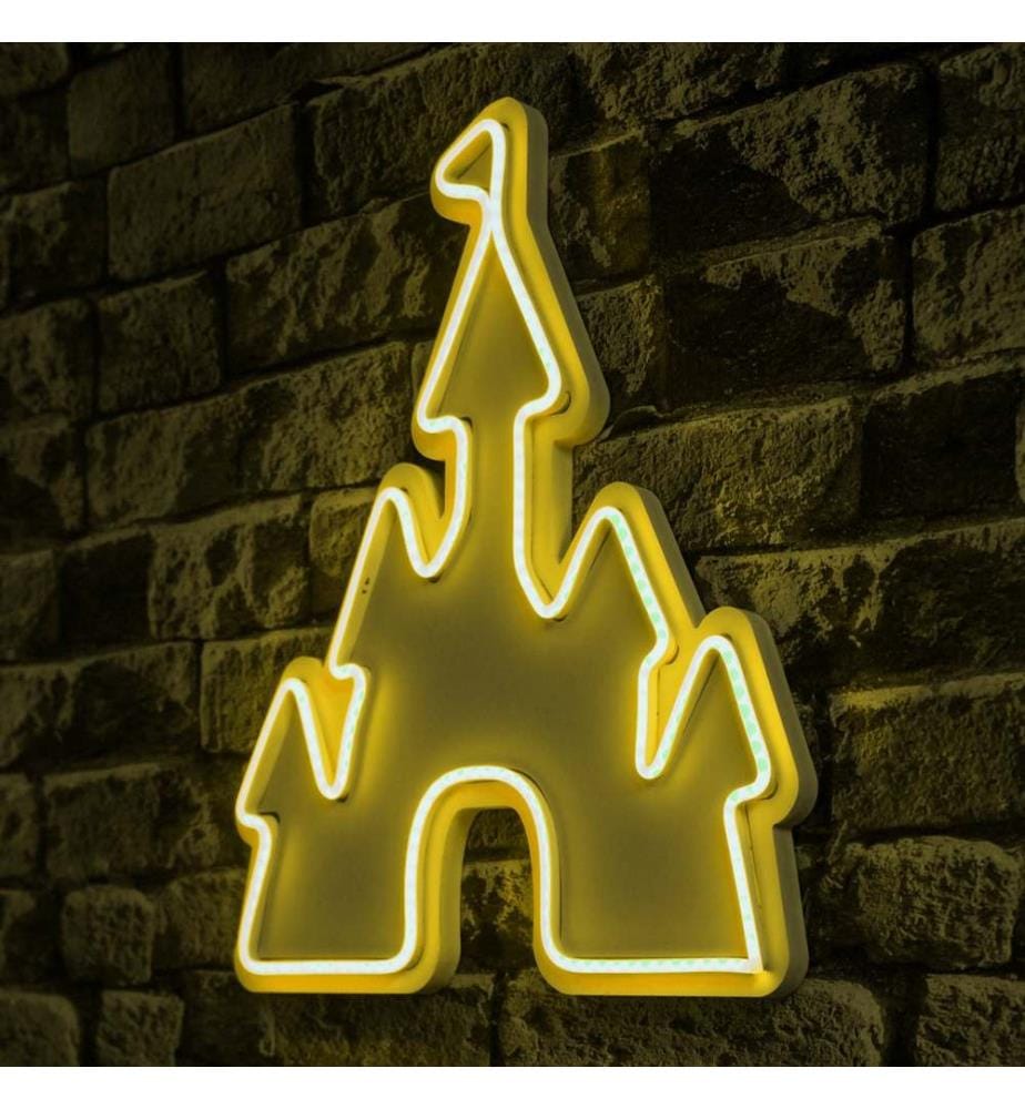 Éclairage décoratif à LED en plastique, jaune, bandes de néon flexibles, tension d'alimentation 12 V