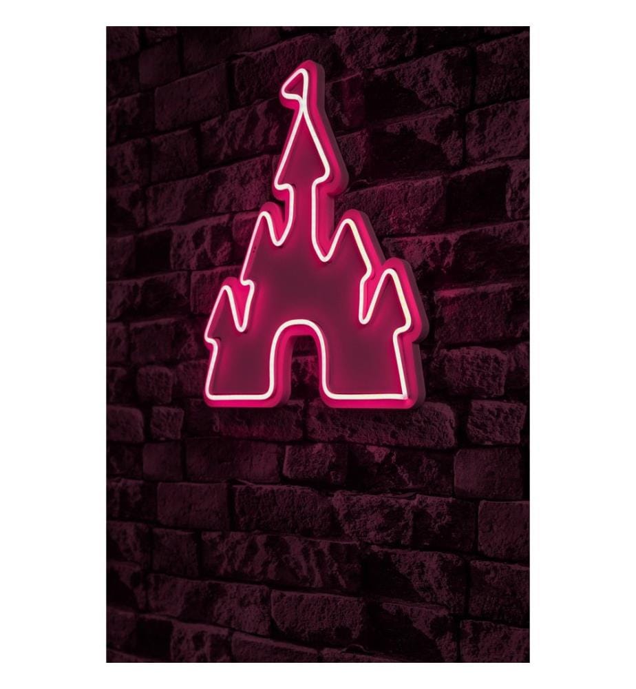 Illuminazione decorativa a LED in plastica, rosa, strisce al neon flessibili, tensione di esercizio 12 V CC