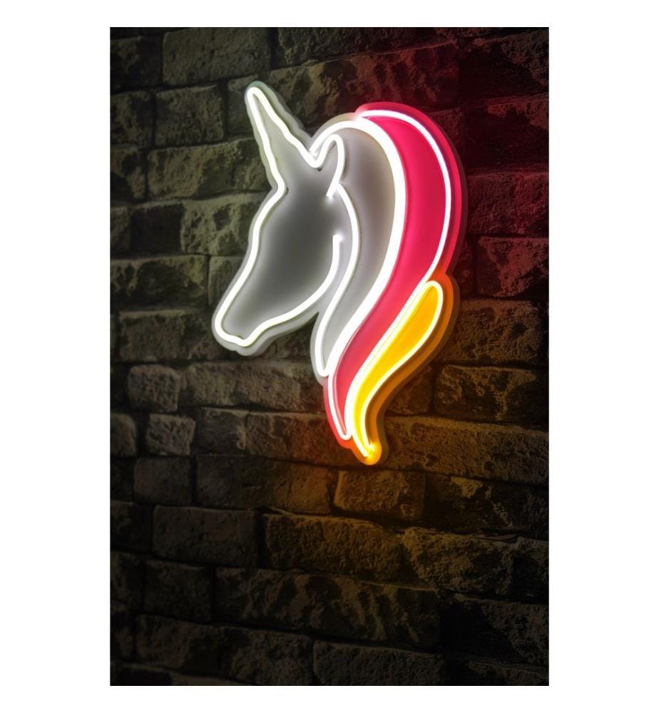 Illuminazione decorativa a LED in plastica, strisce al neon flessibili bianche, rosa, gialle, tensione di esercizio 12 V CC