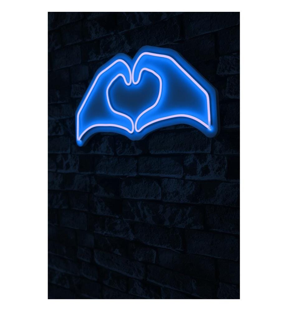 Illuminazione decorativa a LED in plastica, blu, strisce al neon flessibili, tensione di esercizio 12 V CC