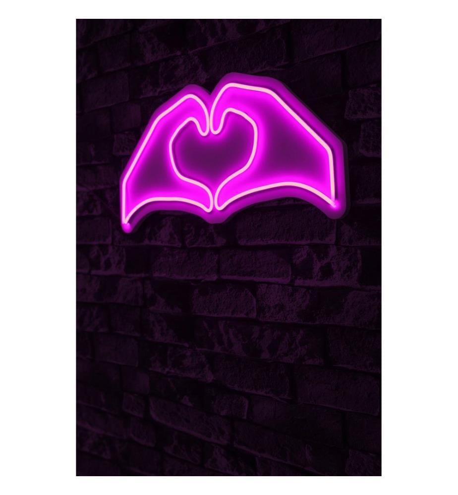 Éclairage décoratif à LED en plastique, rose, bandes de néon flexibles, tension d'alimentation 12 V