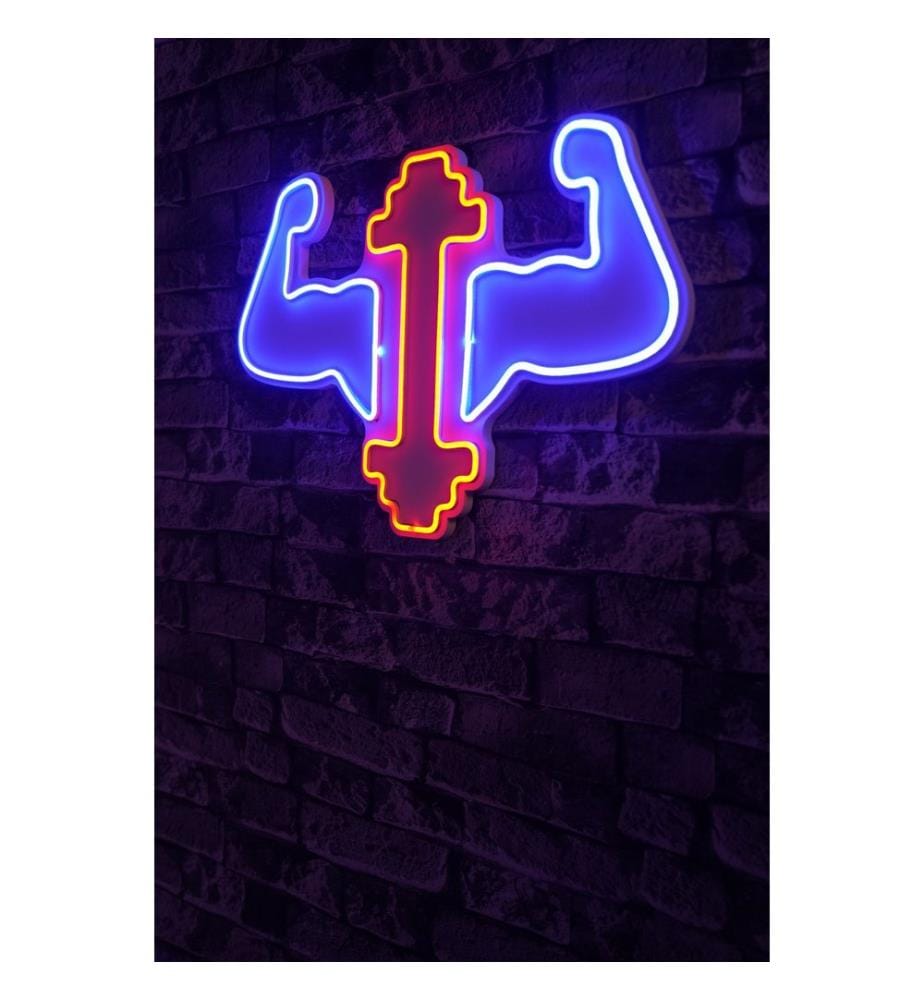 Éclairage décoratif à LED en plastique, rouge, bleu, bandes de néon flexibles, tension d'alimentation 12 V