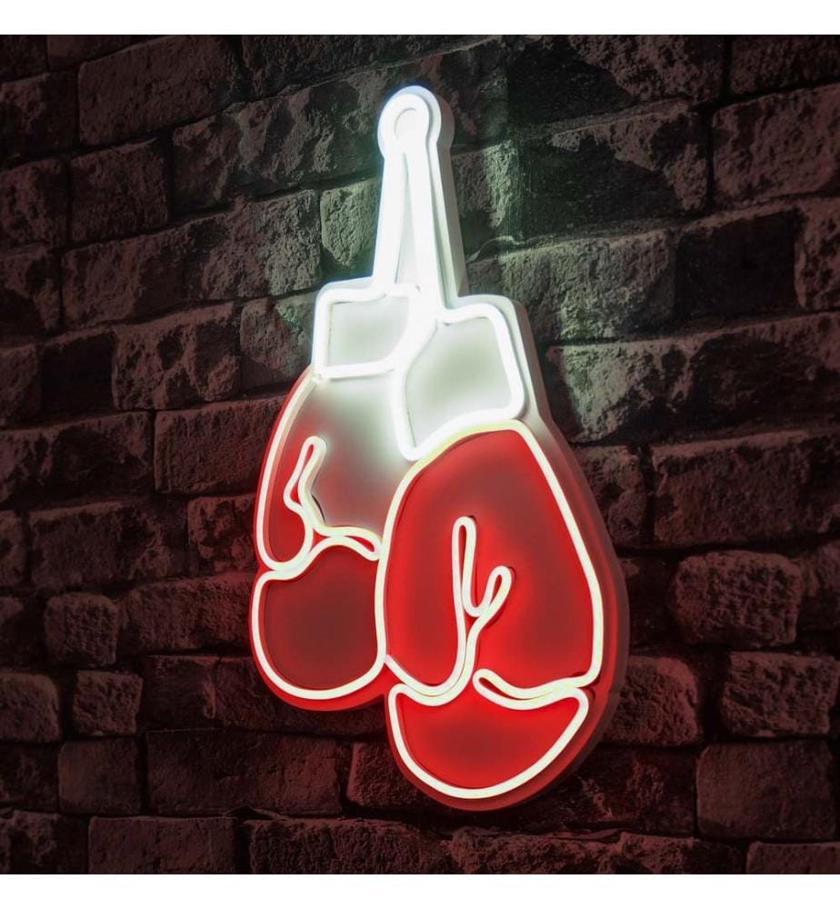 Éclairage décoratif à LED en plastique, rouge, blanc, bandes de néon flexibles, tension d'alimentation 12 V