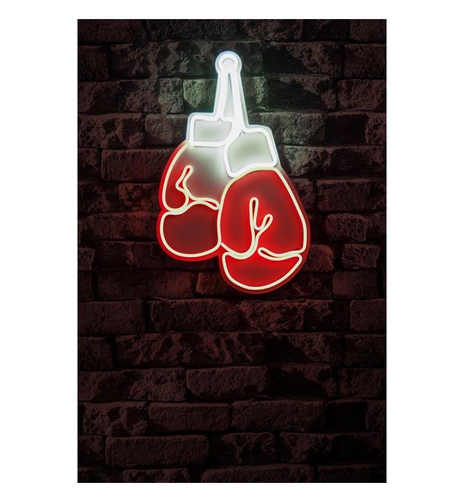 Éclairage décoratif à LED en plastique, rouge, blanc, bandes de néon flexibles, tension d'alimentation 12 V