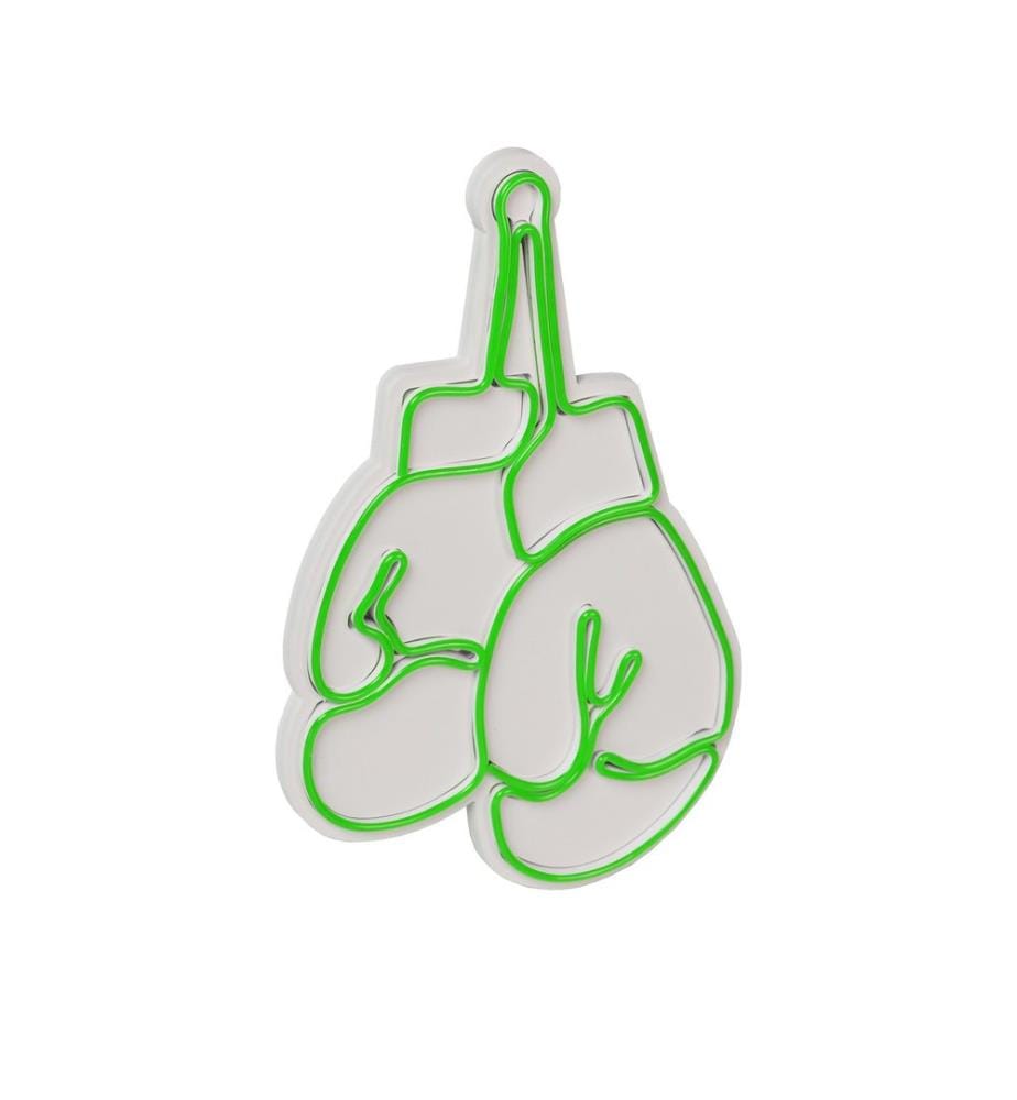 Éclairage décoratif à LED en plastique, vert, bandes de néon flexibles, tension d'alimentation 12 V