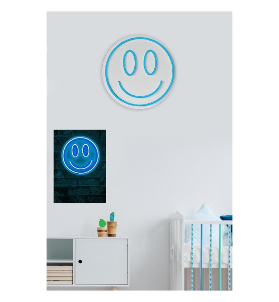 Éclairage décoratif à LED en plastique, bleu, bandes de néon flexibles, tension de service 12 V