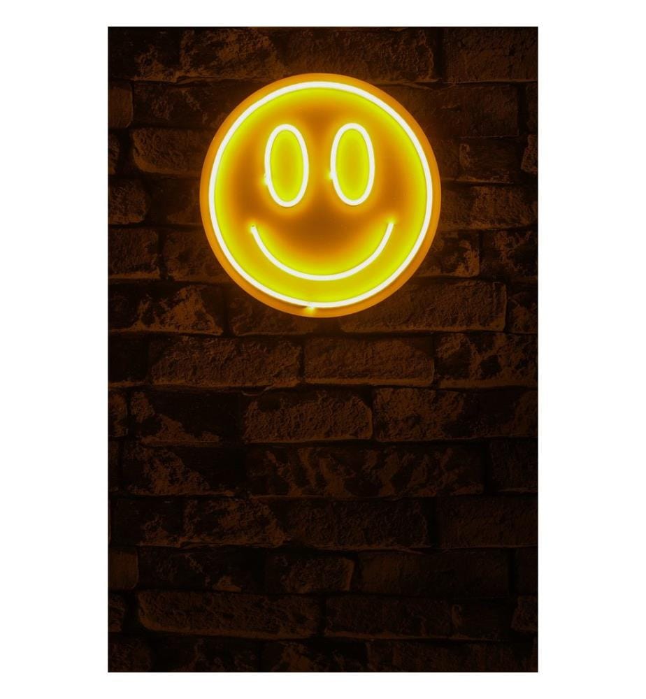 Illuminazione decorativa a LED in plastica, strisce al neon flessibili gialle, tensione di esercizio 12 V CC