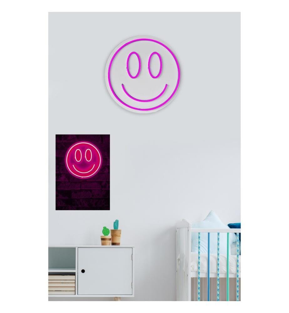 Illuminazione decorativa a LED in plastica, rosa, strisce al neon flessibili, tensione di esercizio 12 V CC