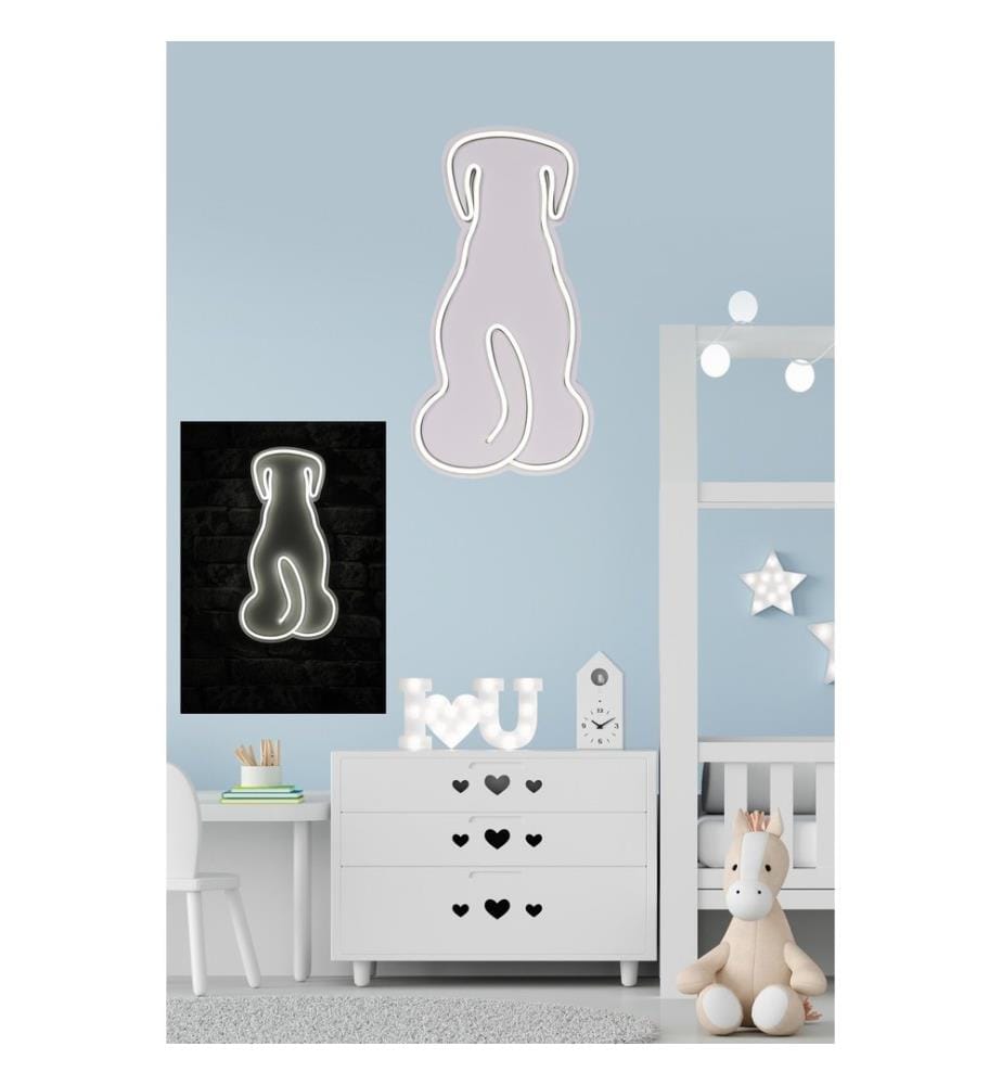 Éclairage décoratif à LED en plastique, blanc, bandes de néon flexibles, tension d'alimentation 12 V