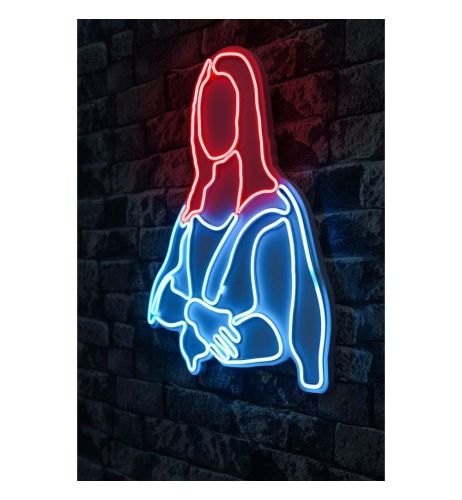 Éclairage décoratif à LED en plastique, rouge, bleu, bandes de néon flexibles, tension d'alimentation 12 V
