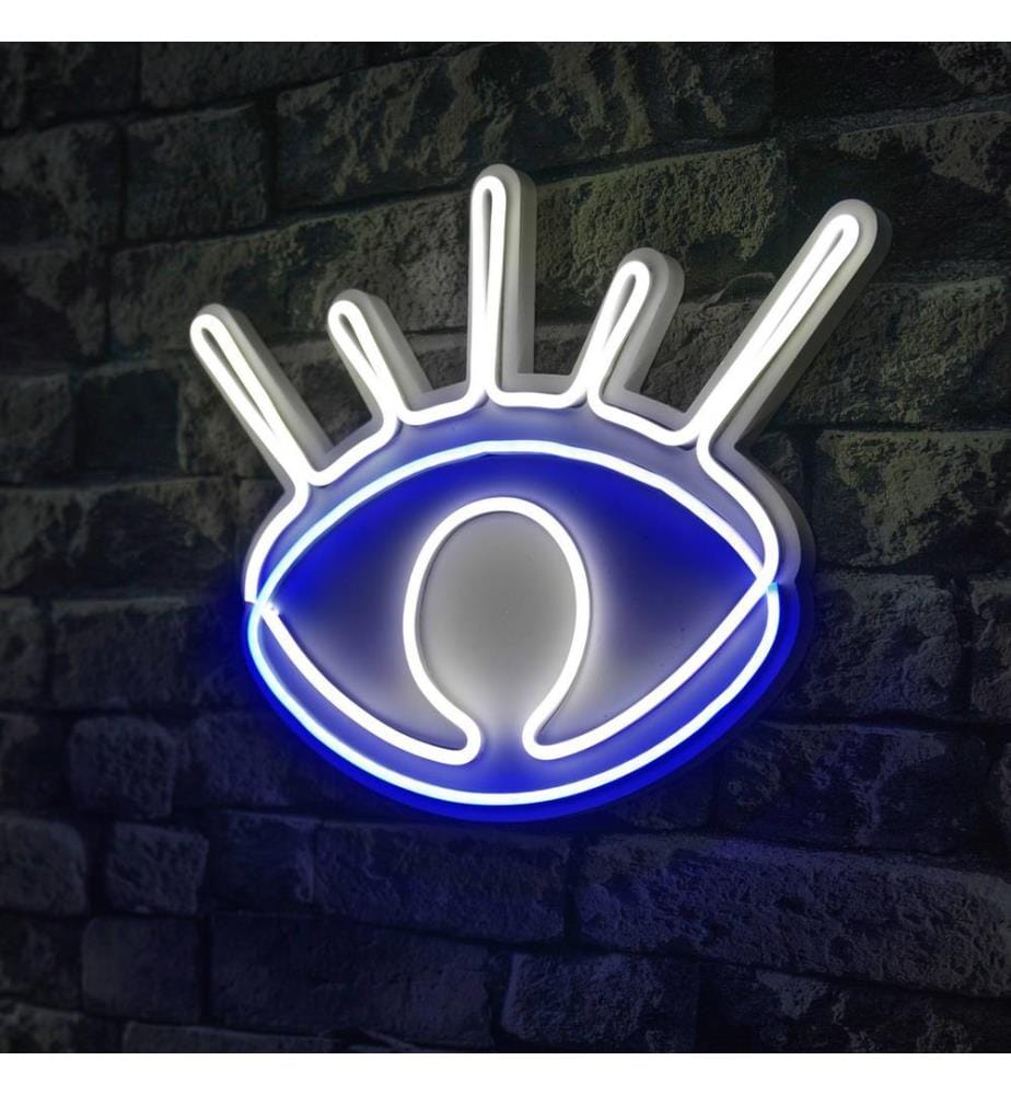 Éclairage décoratif à LED en plastique, blanc, bleu, bandes de néon flexibles, tension d'alimentation 12 V