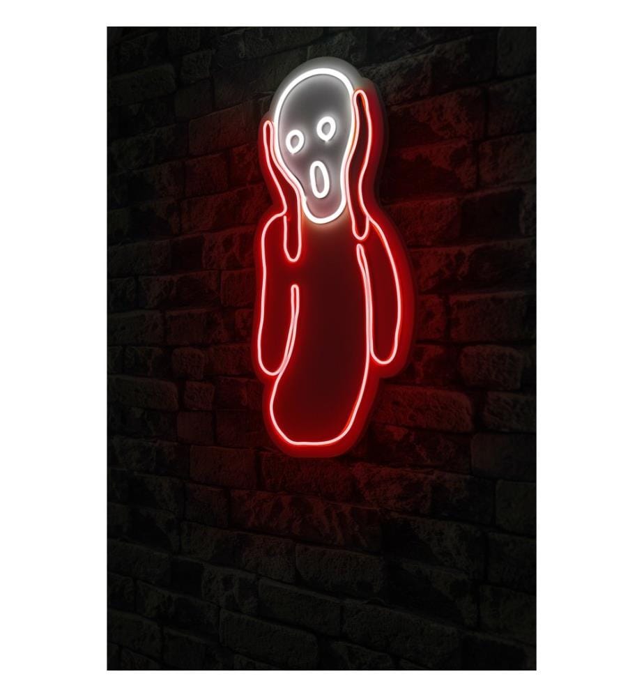 Éclairage décoratif à LED en plastique, rouge, blanc, bandes de néon flexibles, tension d'alimentation 12 V