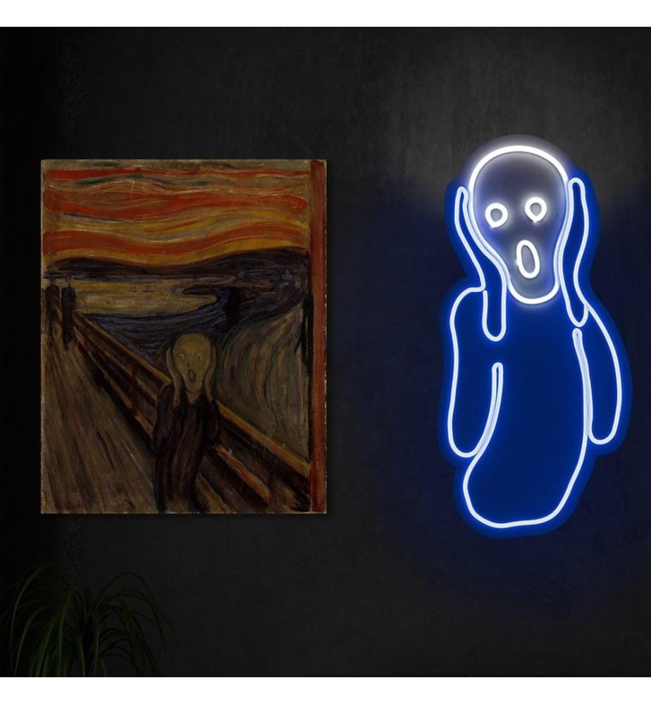 Éclairage décoratif à LED en plastique, bleu, blanc, bandes de néon flexibles, tension de service 12 V