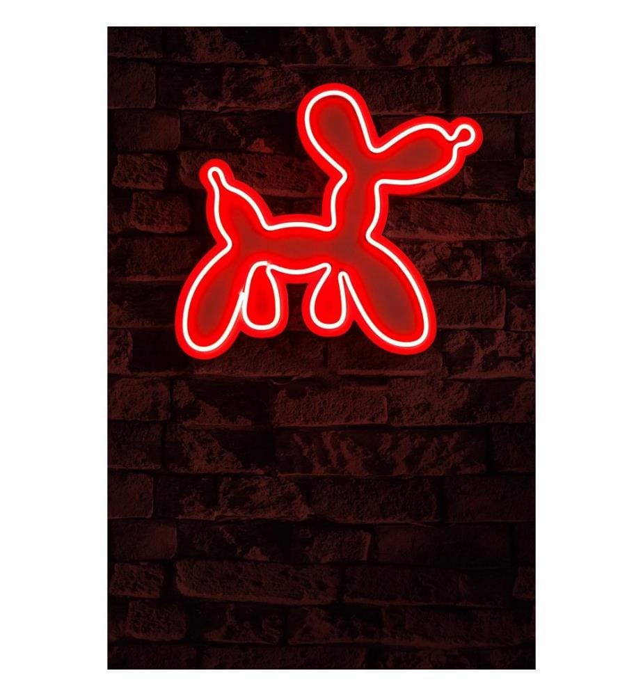 Éclairage décoratif à LED en plastique, rouge, bandes de néon flexibles, tension d'alimentation 12 V