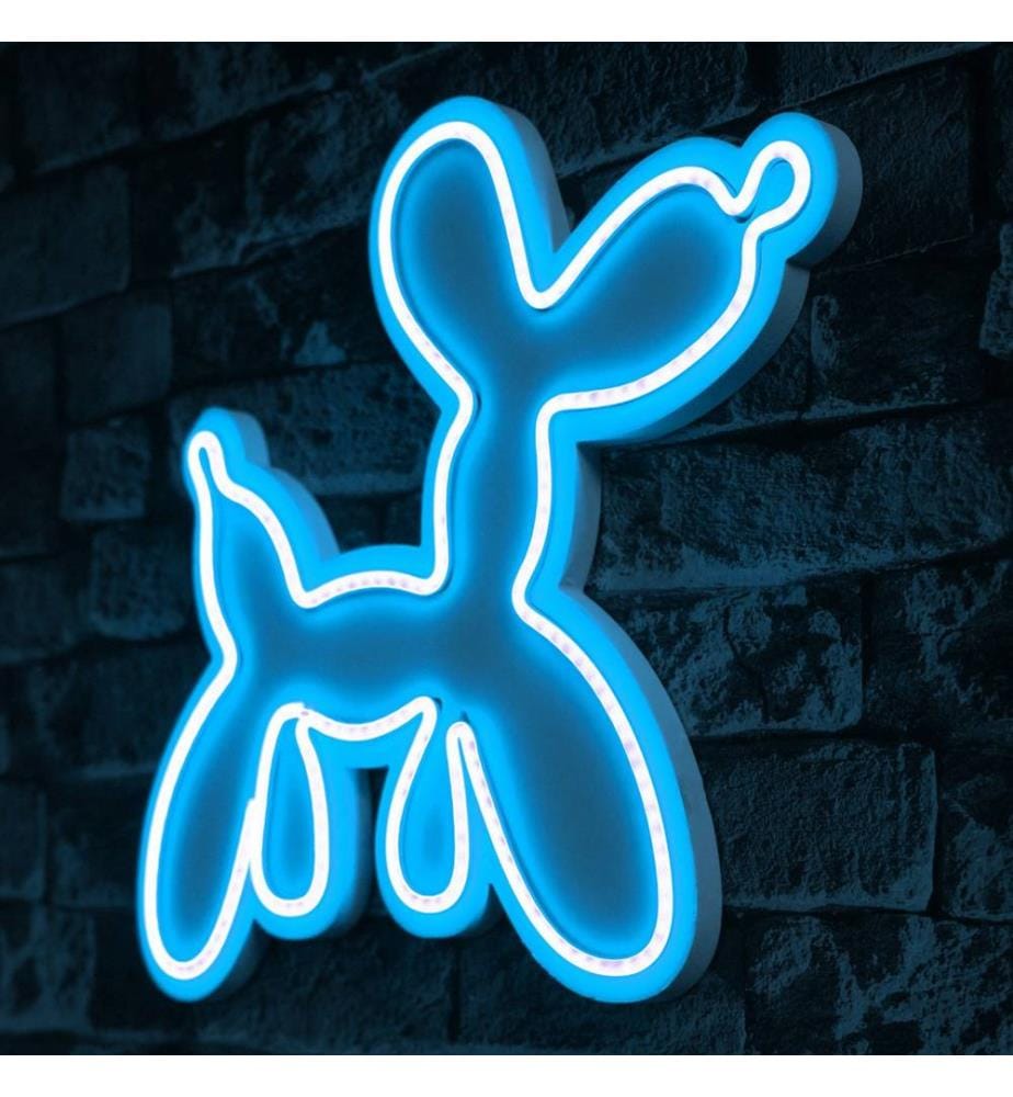 Illuminazione decorativa a LED in plastica, blu, strisce al neon flessibili, tensione di esercizio 12 V CC