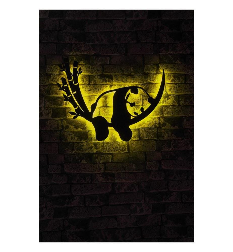 Decorative Led Lighting, Yellow, Black MDF Board Base, 60 Leds/M Led Stripes