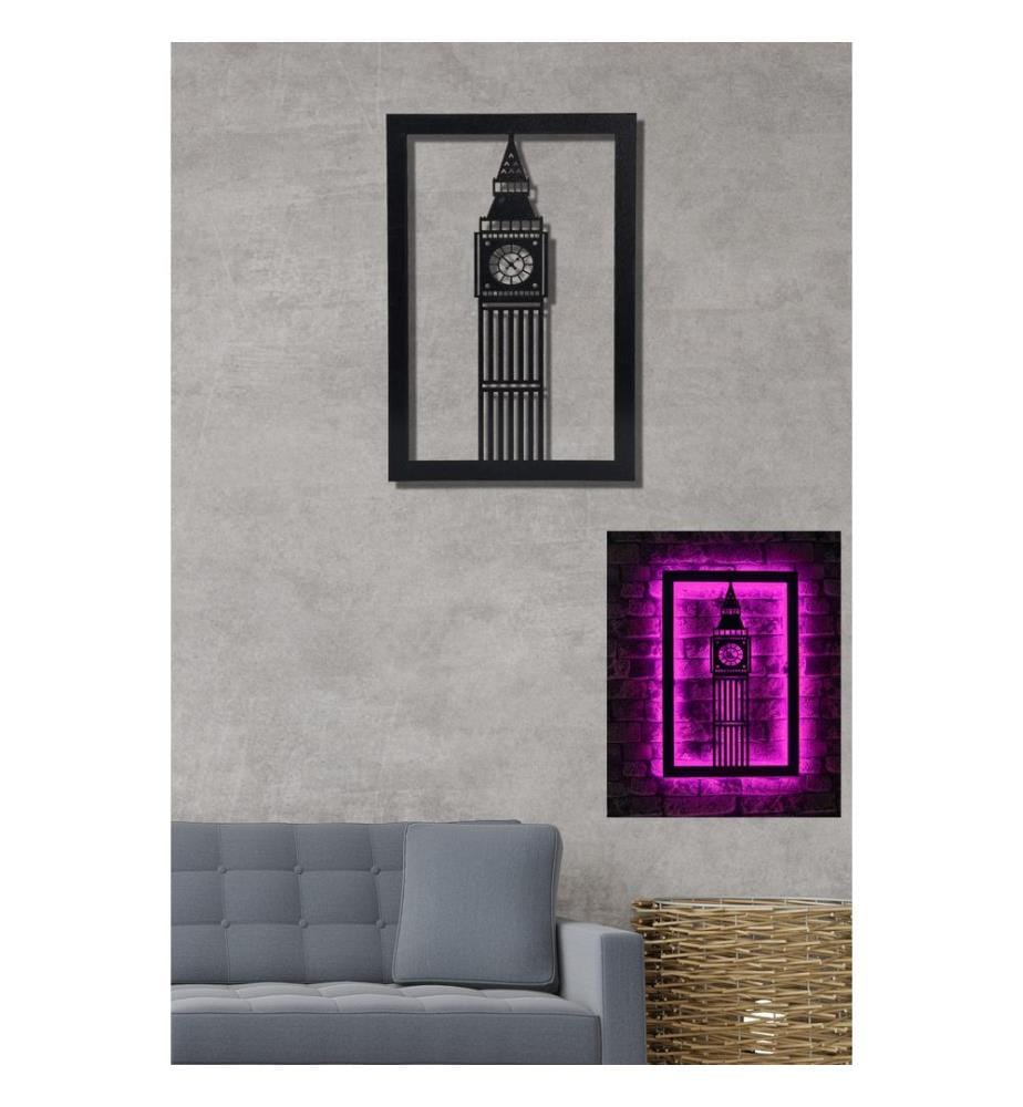 Decorative Led Lighting, Pink, Black MDF Board Base, 60 Leds/M Led Stripes
