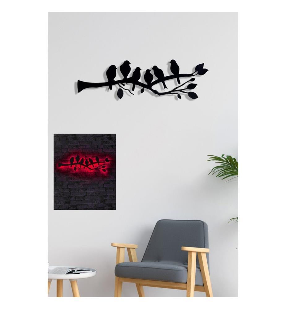 Decorative Led Lighting, Red, Black MDF Board Base, 60 Leds/M Led Stripes