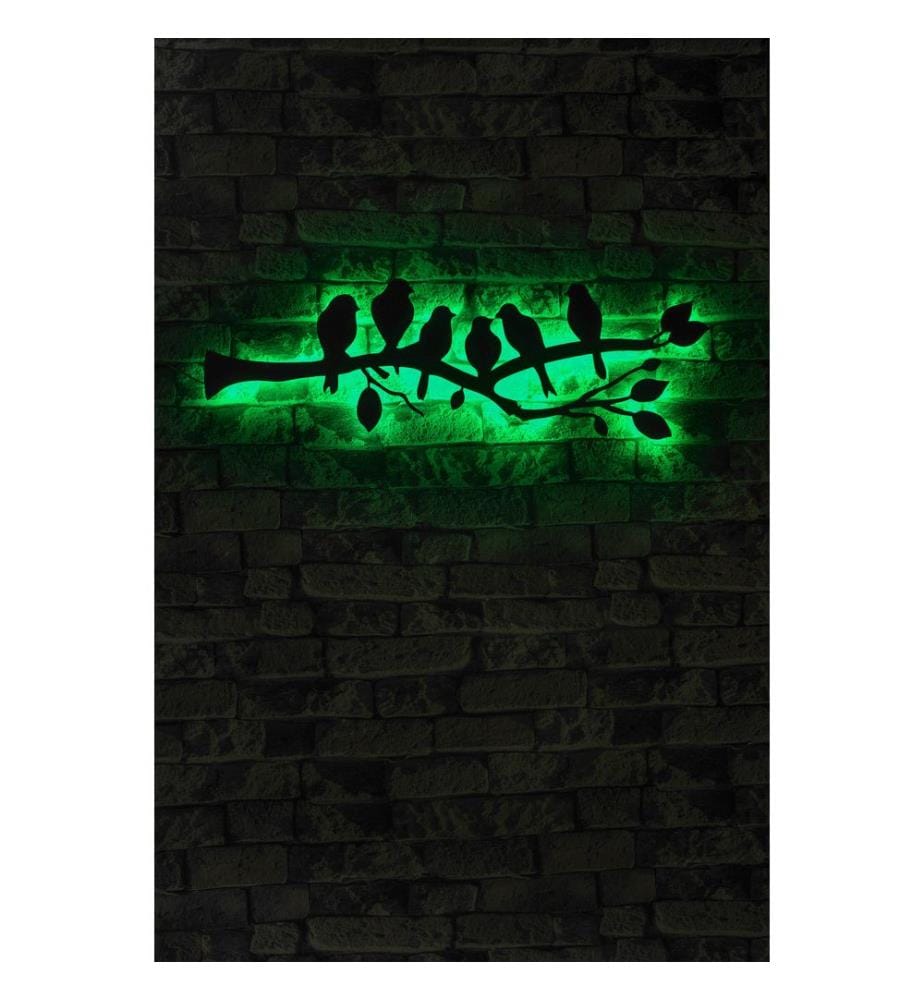 Decorative Led Lighting, Green, Black MDF Board Base, 60 Leds/M Led Stripes