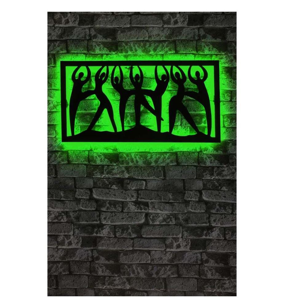 Decorative Led Lighting, Green, Black MDF Board Base, 60 Leds/M Led Stripes
