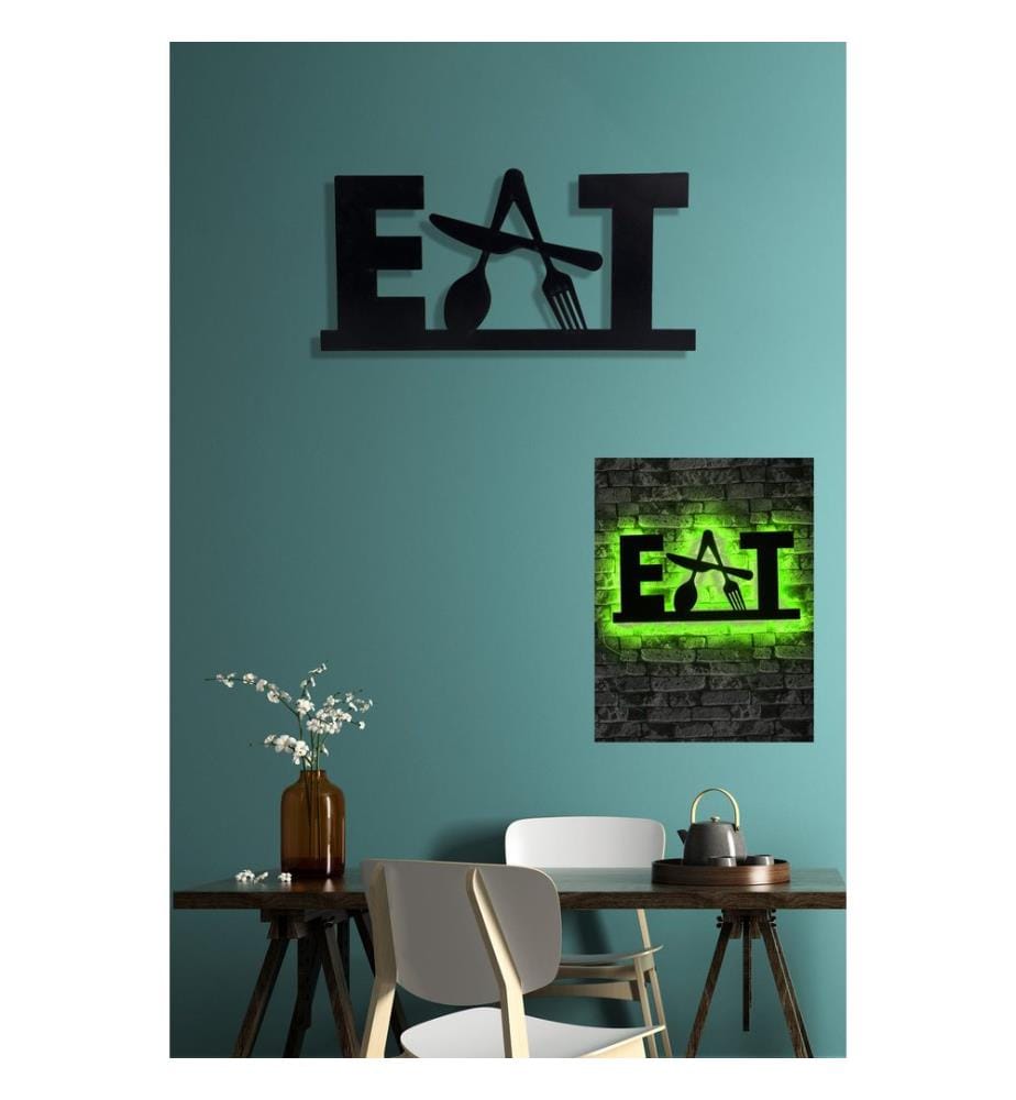 Decorative Led Lighting, Green, Black MDF Board Base, 60 Leds/M Led Stripes