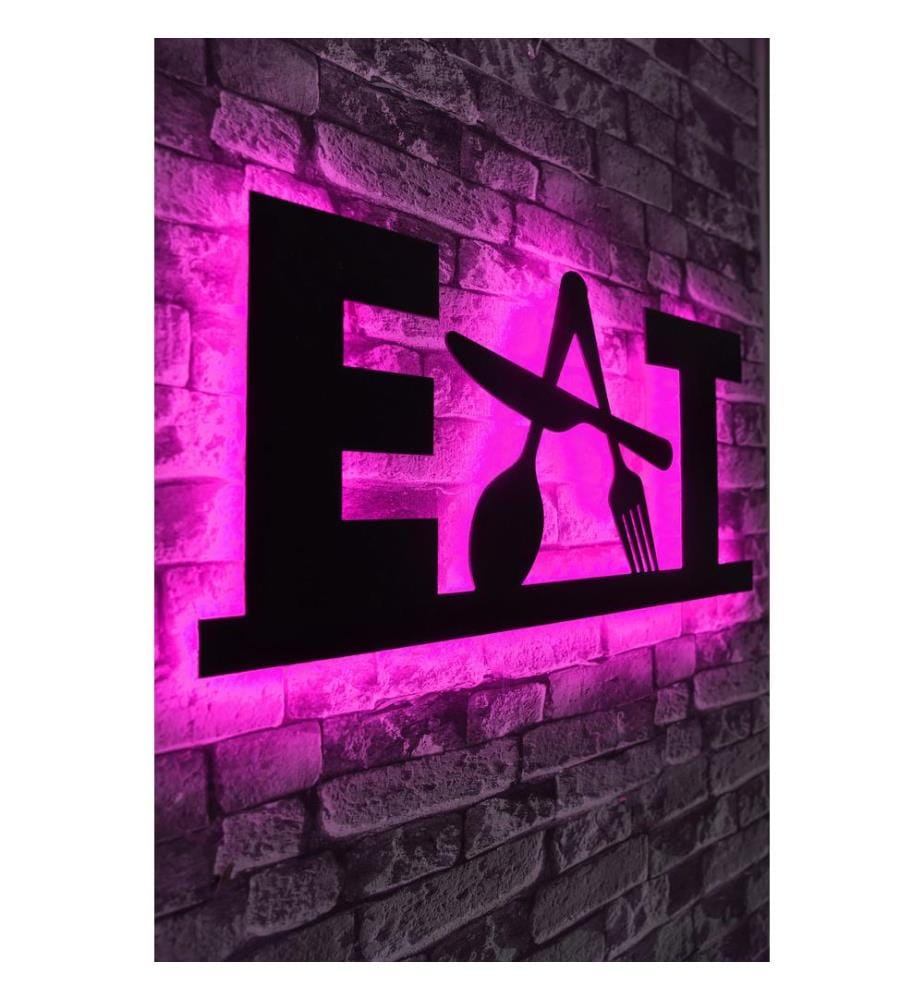 Decorative Led Lighting, Pink, Black MDF Board Base, 60 Leds/M Led Stripes