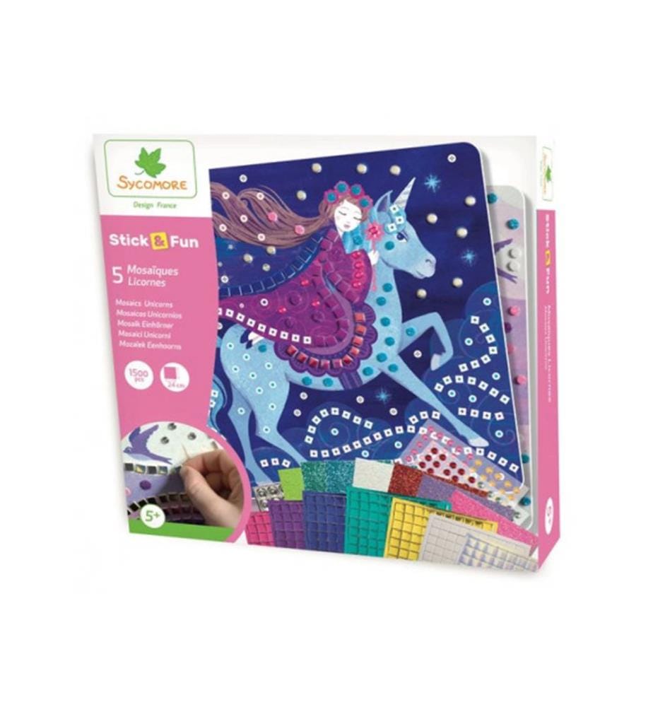 Sycomore Large Self-adhesive Mosaics - Unicorns | DeinDeal